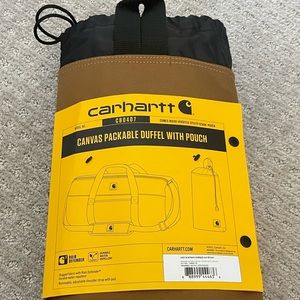 Carhartt Packable Duffel With Pouch : NEW
